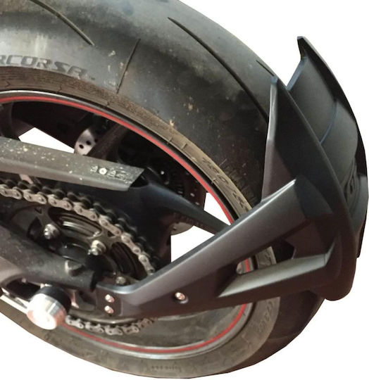 GP Kompozit Back Motorcycle Rear Wheel Fender Black 1pcs