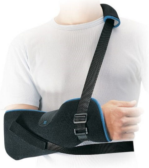 Thuasne Immo Classic Shoulder Adjustable Arm Sling Shoulder Left Side Black