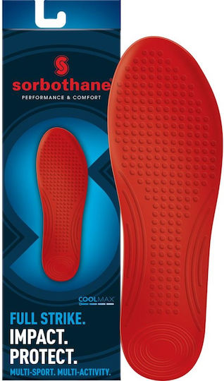 Sorbothane Full Strike Ανατομικοί Πάτοι Παπουτσιών 1τμχ