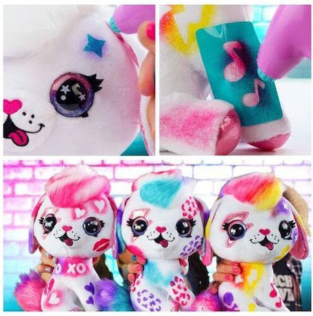 Canal Toys Ζωγραφική Airbrush Plush για Παιδιά 6+ Ετών