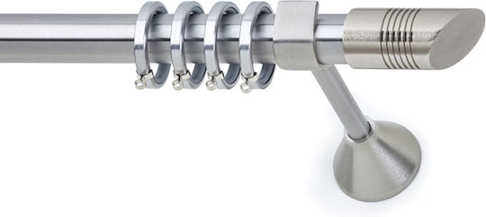 Anartisi Μεταλλικό Κουρτινόξυλο Inox Φ25mm Anartisi Μεταλλικό Κουρτινόξυλο Inox Φ25mm