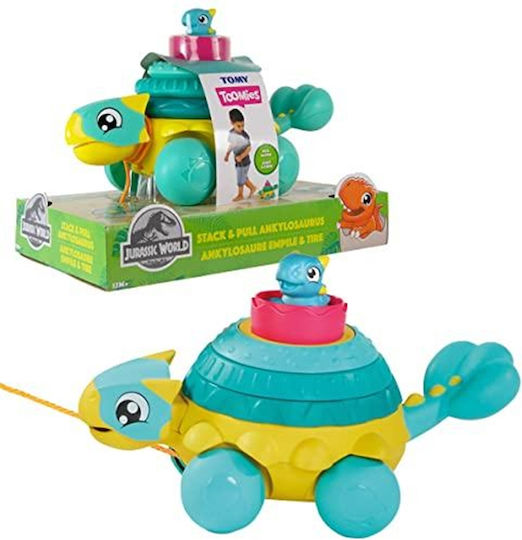 Tomy Συρόμενο Παιχνίδι Συρόμενος Ankylosaurus για 18+ Μηνών