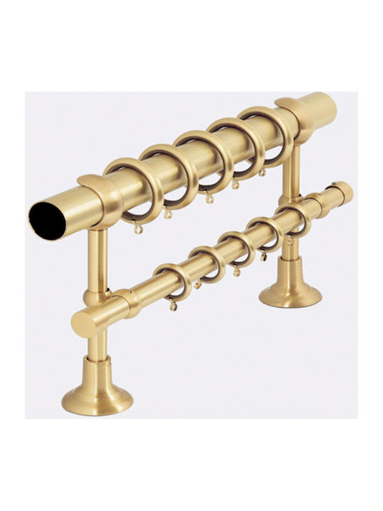 Guy Laroche Metallisch Vorhangstange Origin Einfach Φ25mm 160cm Gold