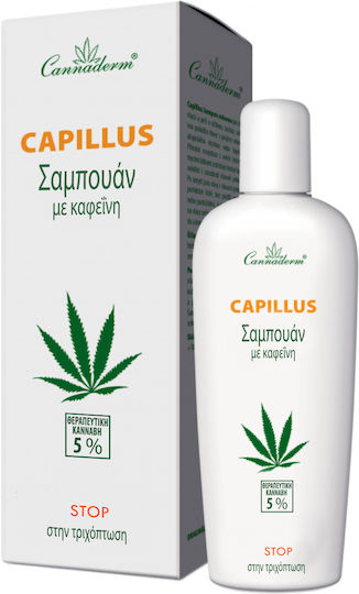 Cannaderm Capillus Shampoo with Caffeine Hemp Shampoo with 5% Therapeutic Hemp 150ml