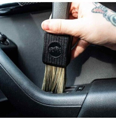 Meguiar's Dash Trim Brush Perie de Curățare pentru Materiale plastice pentru interior - Tabloul de bord Auto