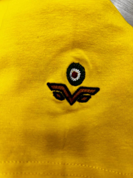 T-shirt Κίτρινη