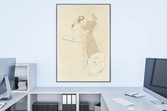 La Modiste Πίνακας σε Καμβά 80x50cm