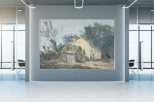 Cottage Картина Дървени 100x150см