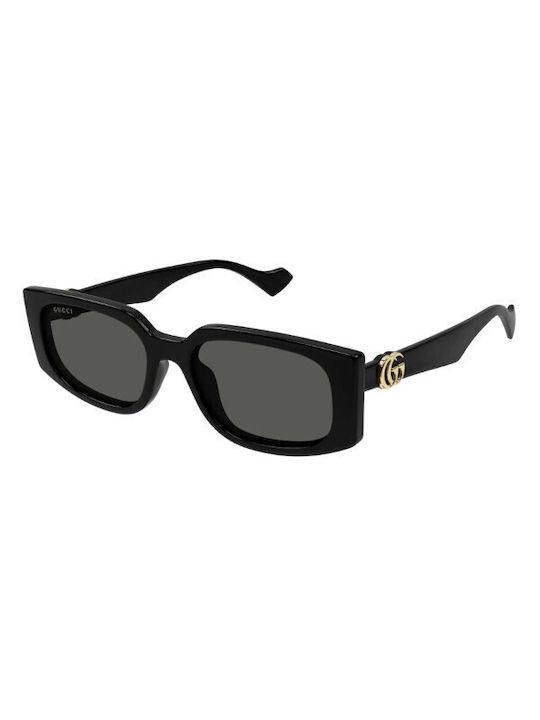 Gucci Γυναικεία Γυαλιά Ηλίου με Μαύρο Κοκκάλινο Σκελετό και Μαύρο Φακό GG1534S 001