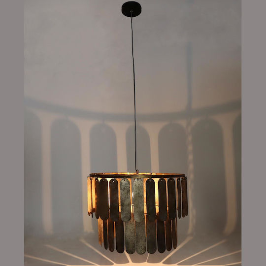 ArteLibre Pendant Light Brown 54.5x54.5x40cm
