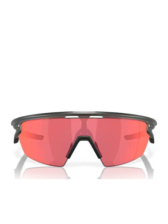 Oakley Sphaera Men's Sunglasses with Black Plastic Frame and Red Mirror Lens OO9403-09