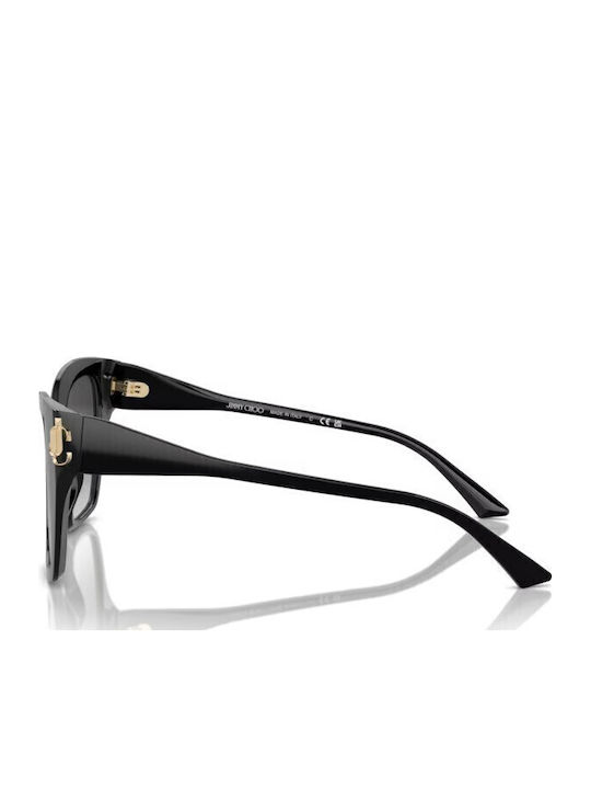 Jimmy Choo Слънчеви Очила Черни с Пластмасова Рамка Jimmy Choo Слънчеви Очила Черни с Пластмасова Рамка