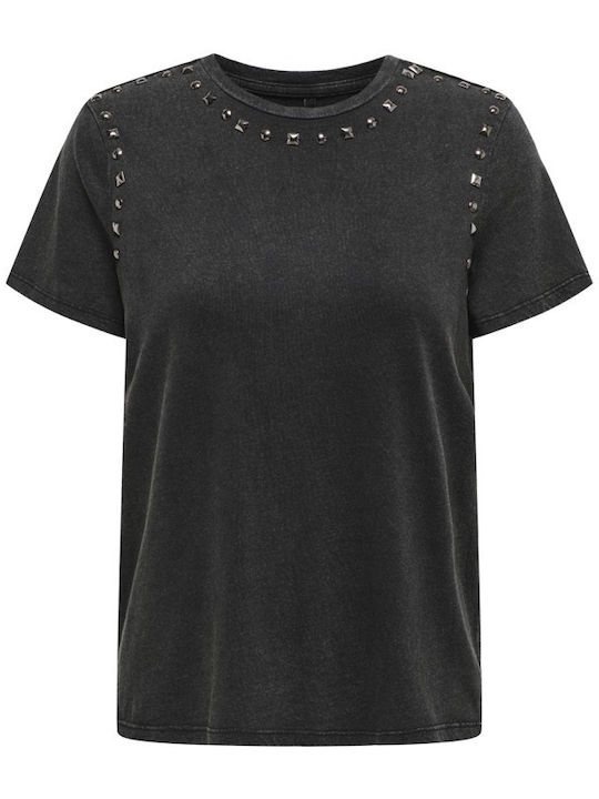 Only Damen T-shirt Black