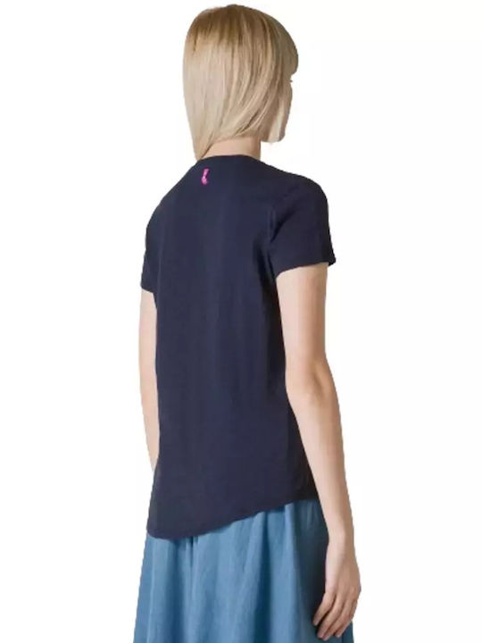 Deha Damen T-shirt Blau