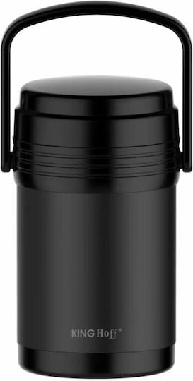 KING Hoff Lunch Box Black 1.5lt