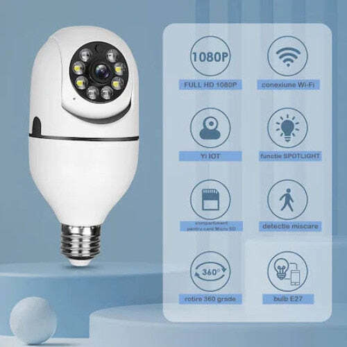 IP Surveillance Camera Wi-Fi Full HD 1080p Waterproof with Lens 3.6mm