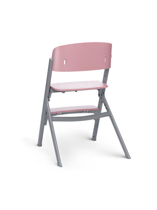 Kinderkraft Livy & Lounger Calmee Scaun Înalt De Masă Bebe 3 În 1 Aster Roz