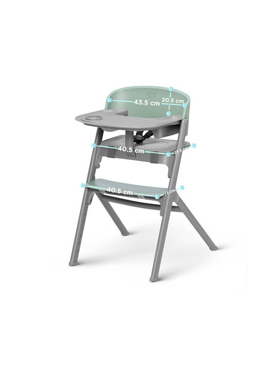 Kinderkraft Livy & Lounger Calmee Καρεκλάκι Φαγητού Olive Green