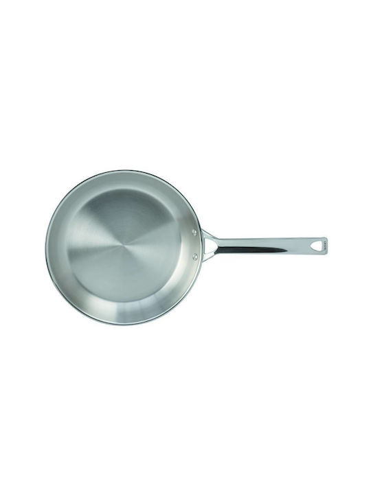 Cristel Pan Made of Stainless Steel with Non-Stick Coating 20cm