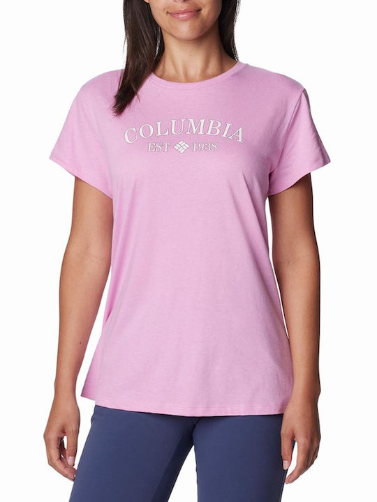 Columbia Trek Дамска Тениска Fuchsia
