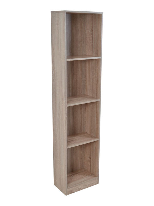Ankor Επιδαπέδια Ραφιέρα Μπάνιου Ξύλινη 40x24x170cm