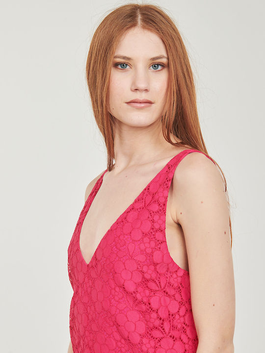 Dress Καλοκαιρινό Mini Φόρεμα Ροζ