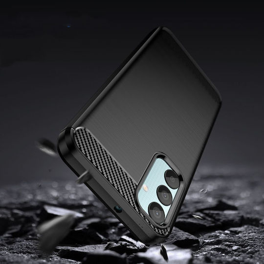 Tech-Protect Umschlag Rückseite Silikon Schwarz (Galaxie M15)