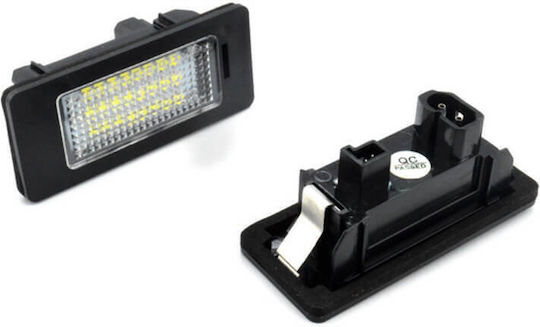 Edman Светлини за регистрационната табела LED за BMW E60 / E39 / E90 / Серия 3 / E91 / E92 / E46 / M3 / X5 / X6 Chevrolet Лумина 2бр