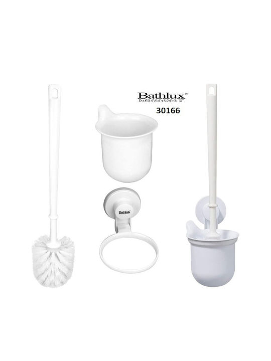 Bathlux Пластмаса Банята на Пингал Бял