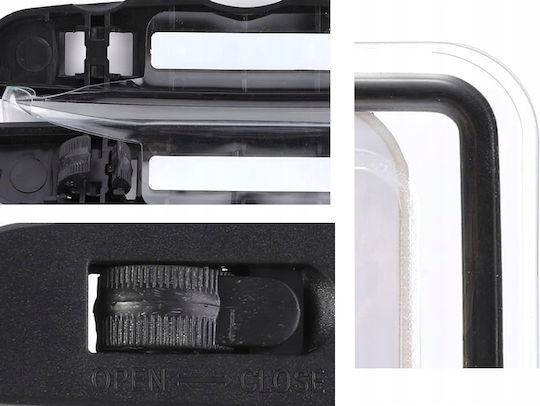 Wasserdichtes Gehäuse bis 6.5" Schwarz ΑΤ04074_CZ