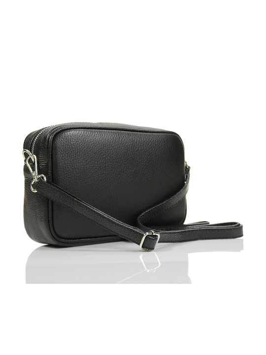 Passaggio Leather Leather Women's Bag Crossbody Black