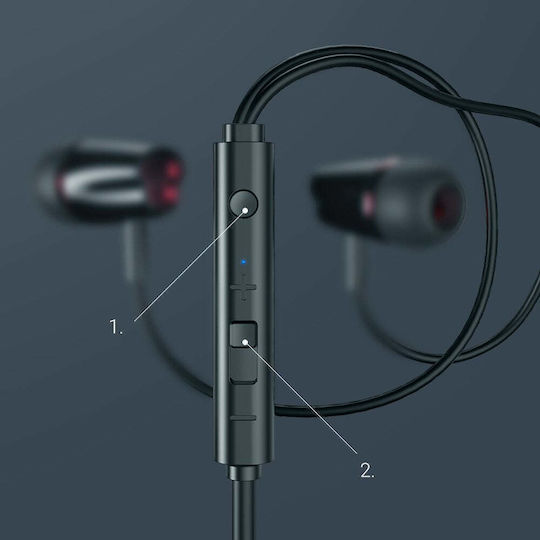 Joyroom In-Ear Freisprecheinrichtung Kopfhörer mit Stecker 3.5mm Gray