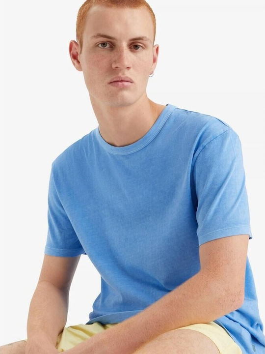 Levi's Men's Athletic T-shirt Short Sleeve Sky Blue