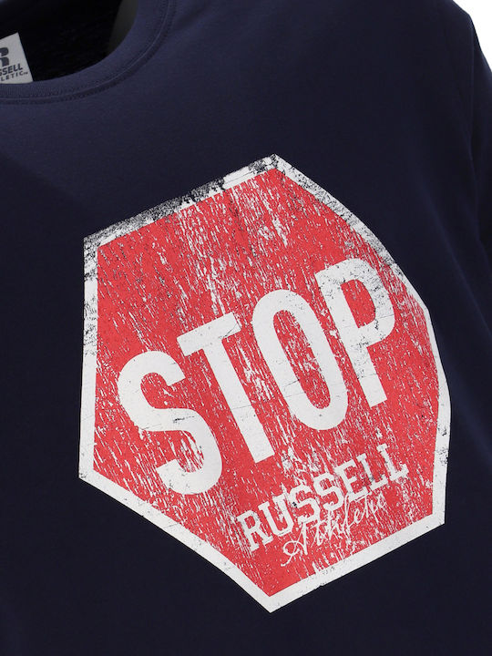 T-shirt Navy Μπλε