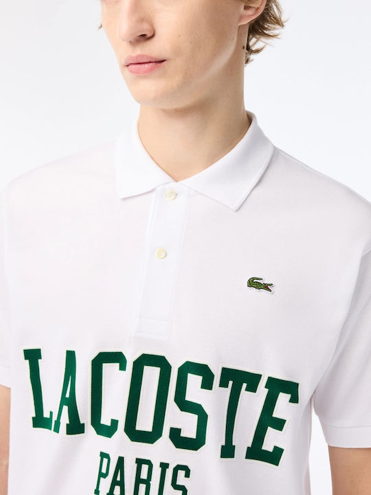 Lacoste Ανδρική Μπλούζα Polo Λευκή