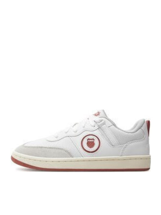 Damen Sneakers White / Light Mahogany