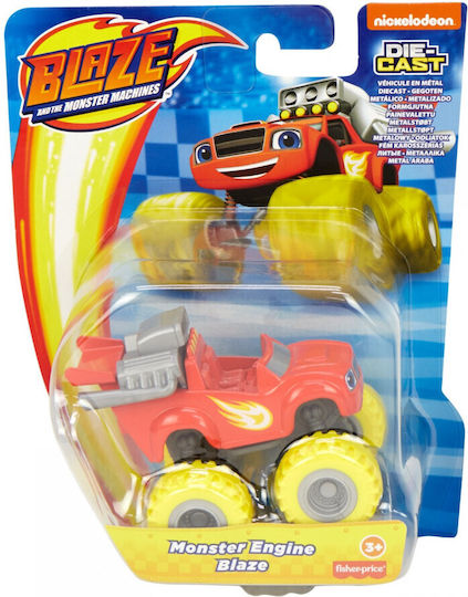 Mattel Blaze Monster Αυτοκινητάκι για 3+ Ετών