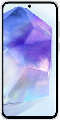 Samsung Soft Coperta din spate Silicon Rezistent Transparent (Galaxy A55)