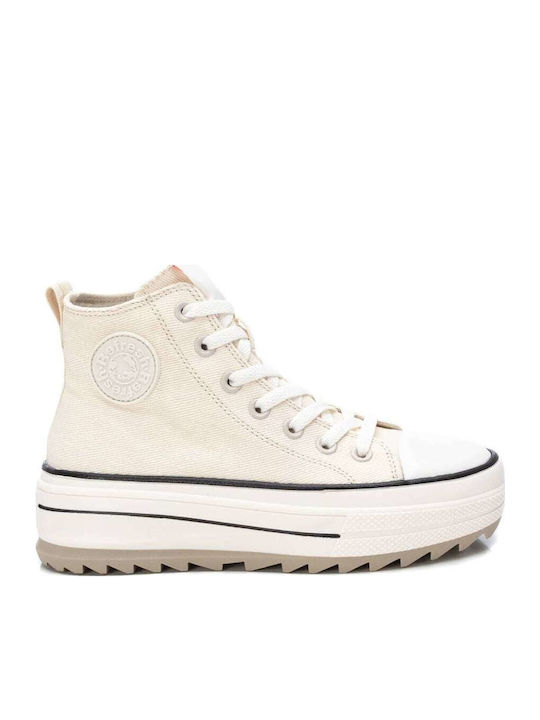 Refresh Flatforms Sneakers Beige