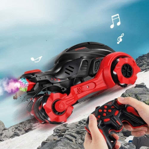 Τηλεκατευθυνόμενη Μοτοσυκλέτα 4WD Κόκκινο
