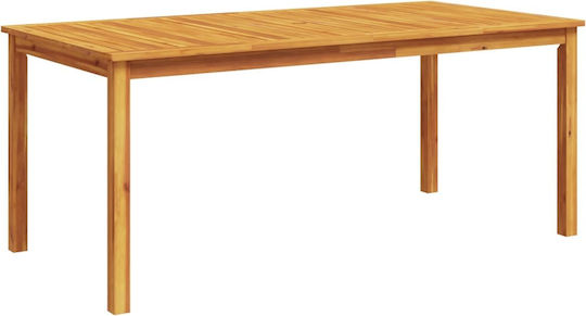 Tisch Stabil Acacia 180x90x75cm