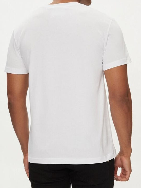 Versace Herren T-Shirt Kurzarm Weiß