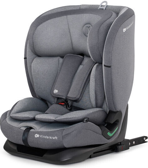 Kinderkraft ONETO3 Детско Столче за Кола i-Размер с Isofix Cool Grey 9-36 кг