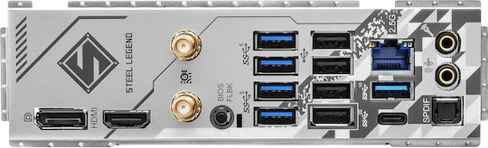 ASRock B650 Steel Legend WiFi Motherboard ATX με AMD AM5 Socket 90-MXBN90-A0UAYZ