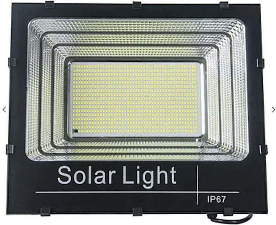 Proiector LED Solar Etanș 200W cu Fotocelul și Telecomandă IP65