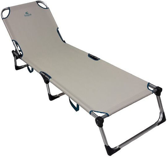 Hupa Paradise Foldable Aluminum Beach Sunbed Yellow 58cm