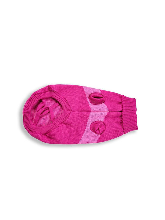Glee Pulover tricotat Câinelui în culoarea Roz 25cm.