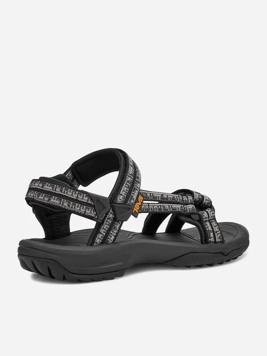 Terra Fi Lite Women's Flat Sandals Sporty in Black Color