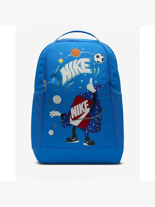 Nike Brasilia Schulranzen Rucksack in Hellblau Farbe 18Es