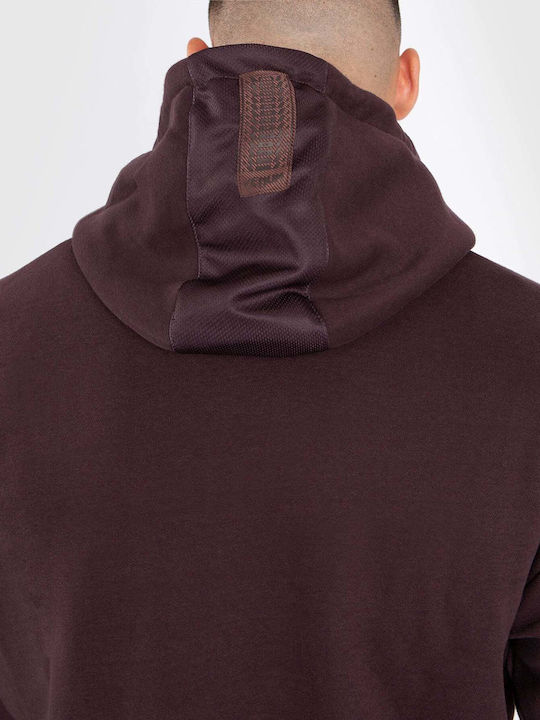 Venum Men's Sweatshirt with Hood Dark Brown